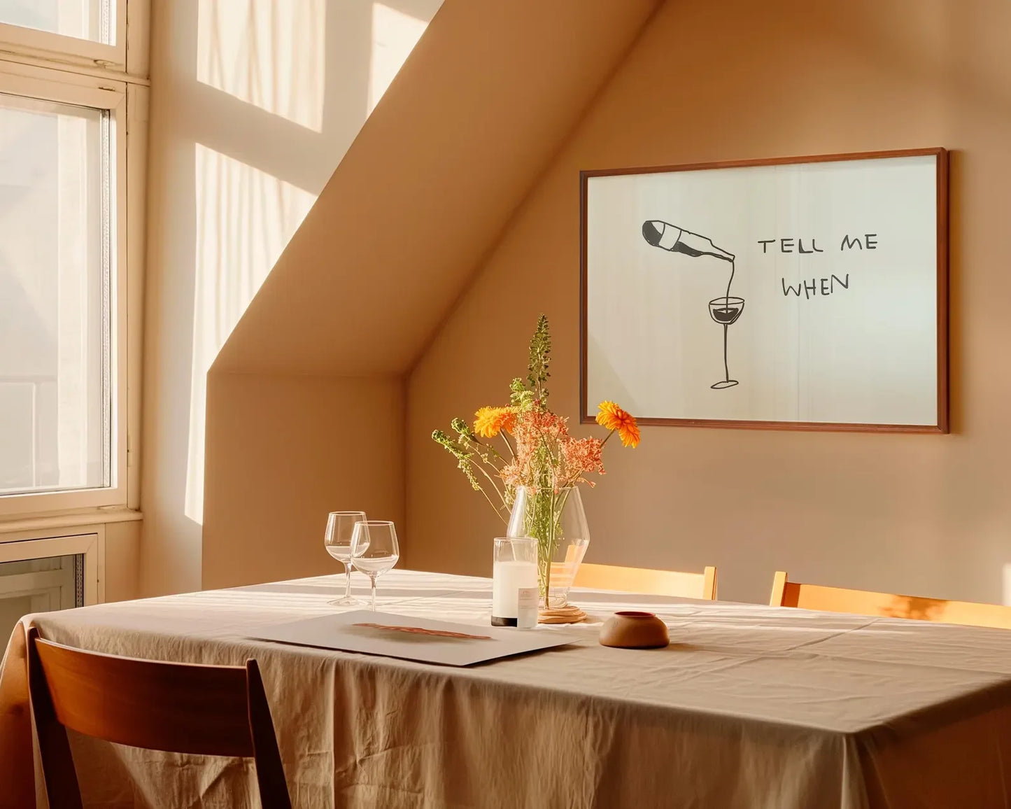 Wine Cheers Bar Print