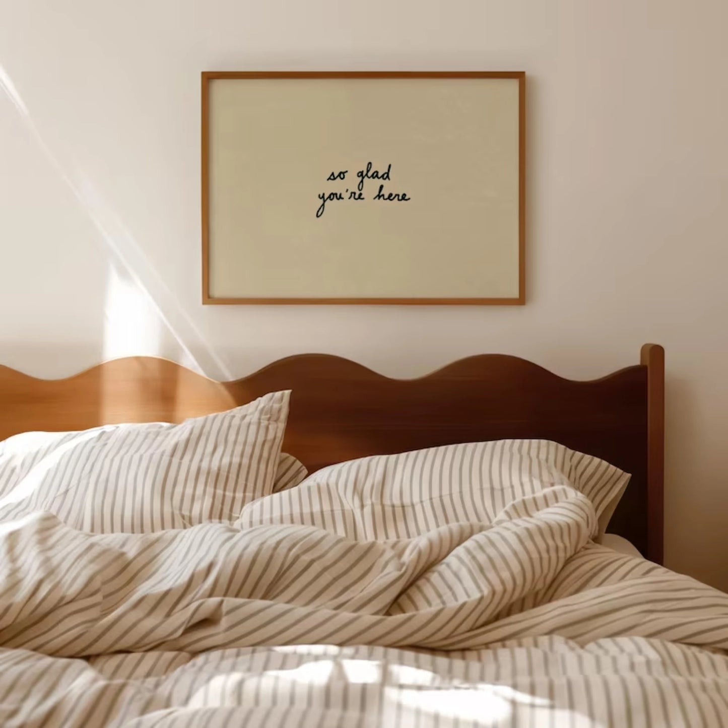 "So Glad You're Here" Entry Print
